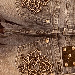Miss me flower pocket Jeans